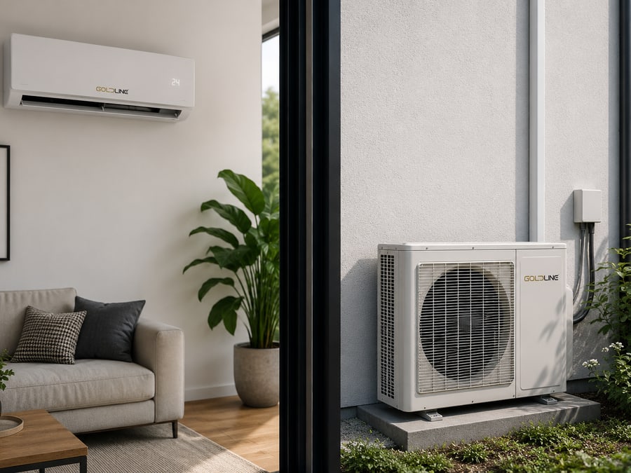 Wall-mounted residential split air conditioner indoor unit